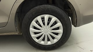 Used 2015 Maruti Suzuki Swift Dzire VXI Regalia Edition Petrol Manual tyres LEFT REAR TYRE RIM VIEW