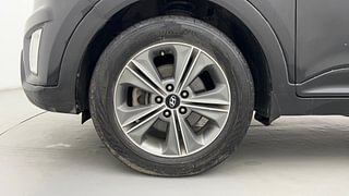 Used 2018 Hyundai Creta [2015-2018] 1.6 SX Plus Auto Diesel Automatic tyres LEFT FRONT TYRE RIM VIEW
