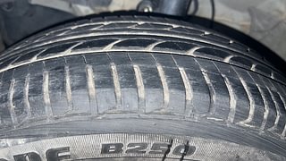 Used 2015 honda Jazz VX Petrol Manual tyres LEFT FRONT TYRE TREAD VIEW