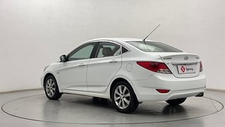 Used 2013 Hyundai Verna [2011-2015] Fluidic 1.6 CRDi SX Diesel Manual exterior LEFT REAR CORNER VIEW