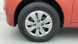 Used 2011 Hyundai i10 [2010-2016] Magna 1.2 Petrol Petrol Manual tyres LEFT FRONT TYRE RIM VIEW