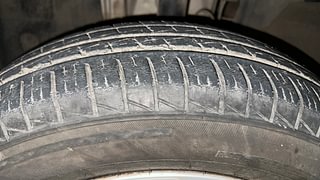 Used 2021 Renault Triber RXT AMT Petrol Automatic tyres LEFT FRONT TYRE TREAD VIEW