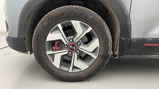Used 2021 Kia Sonet GTX Plus 1.5 AT Diesel Automatic tyres LEFT FRONT TYRE RIM VIEW