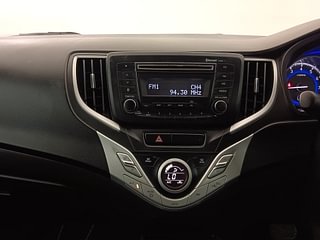 Used 2018 Maruti Suzuki Baleno [2015-2019] Zeta AT Petrol Petrol Automatic interior MUSIC SYSTEM & AC CONTROL VIEW