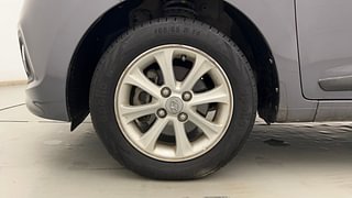 Used 2014 Hyundai Grand i10 [2013-2017] Asta 1.2 Kappa VTVT Petrol Manual tyres LEFT FRONT TYRE RIM VIEW