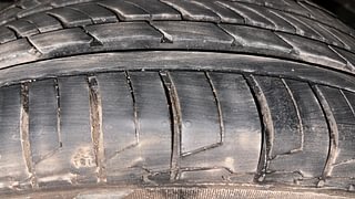 Used 2020 Hyundai Verna [2020-2021] S Petrol Petrol Manual tyres LEFT REAR TYRE TREAD VIEW