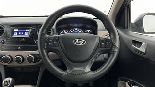 Used 2014 Hyundai Grand i10 [2013-2017] Asta 1.2 Kappa VTVT Petrol Manual interior STEERING VIEW