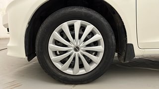 Used 2015 Honda Amaze [2013-2016] 1.2 S AT i-VTEC Petrol Automatic tyres LEFT FRONT TYRE RIM VIEW