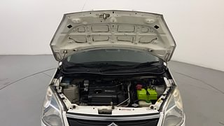 Used 2013 Maruti Suzuki Wagon R 1.0 [2010-2019] LXi Petrol Manual engine ENGINE & BONNET OPEN FRONT VIEW