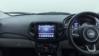 Used 2019 JEEP Compass [2017-2021] Limited Plus 1.4 Petrol Petrol Automatic interior MUSIC SYSTEM & AC CONTROL VIEW