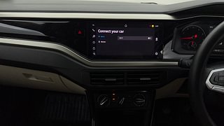 Used 2022 Volkswagen Virtus Highline 1.0 TSI MT Petrol Manual interior MUSIC SYSTEM & AC CONTROL VIEW