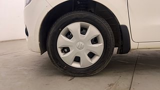 Used 2021 Maruti Suzuki Wagon R 1.2 [2019-2022] VXI AMT Petrol Automatic tyres LEFT FRONT TYRE RIM VIEW
