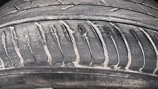 Used 2021 Renault Kiger RXT (O) AMT Petrol Automatic tyres LEFT FRONT TYRE TREAD VIEW