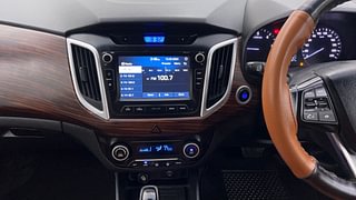 Used 2019 Hyundai Creta [2018-2020] 1.6 SX AT Diesel Automatic interior MUSIC SYSTEM & AC CONTROL VIEW