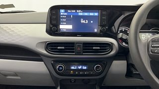 Used 2021 Hyundai Grand i10 Nios Sportz AMT 1.2 CRDI Diesel Automatic interior MUSIC SYSTEM & AC CONTROL VIEW