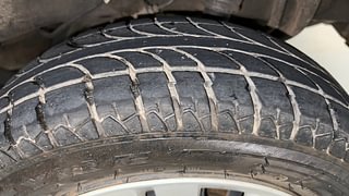 Used 2016 Datsun GO [2014-2019] T Petrol Manual tyres LEFT REAR TYRE TREAD VIEW