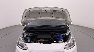 Used 2017 Hyundai Xcent [2017-2019] E+ CNG (Outside Fitted) Petrol+cng Manual engine ENGINE & BONNET OPEN FRONT VIEW
