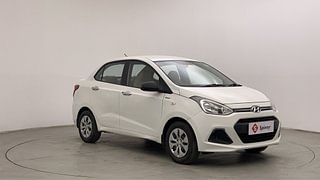 Used 2015 Hyundai Xcent [2014-2017] Prime T Plus CRDI Diesel Manual exterior RIGHT FRONT CORNER VIEW