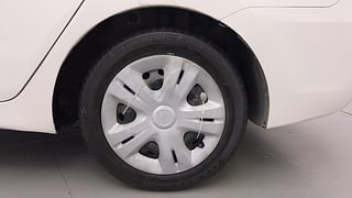 Used 2017 Hyundai Xcent [2017-2019] E+ CNG (Outside Fitted) Petrol+cng Manual tyres LEFT REAR TYRE RIM VIEW