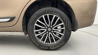 Used 2022 Maruti Suzuki Dzire ZXI Plus Petrol Manual tyres LEFT REAR TYRE RIM VIEW