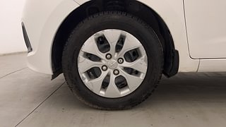 Used 2015 Hyundai Xcent [2014-2017] Prime T Plus CRDI Diesel Manual tyres LEFT FRONT TYRE RIM VIEW