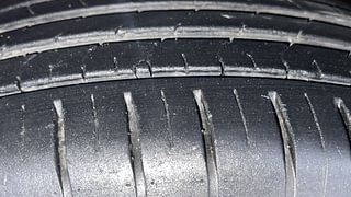 Used 2022 Maruti Suzuki Dzire ZXI Plus Petrol Manual tyres LEFT FRONT TYRE TREAD VIEW