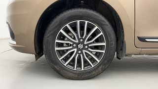 Used 2022 Maruti Suzuki Dzire ZXI Plus Petrol Manual tyres LEFT FRONT TYRE RIM VIEW