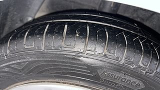 Used 2017 Hyundai Xcent [2017-2019] E+ CNG (Outside Fitted) Petrol+cng Manual tyres RIGHT REAR TYRE TREAD VIEW