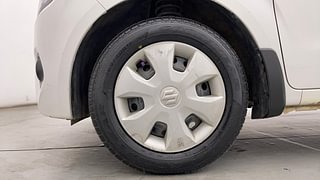 Used 2019 Maruti Suzuki Wagon R 1.0 [2019-2022] VXI (O) Petrol Manual tyres LEFT FRONT TYRE RIM VIEW