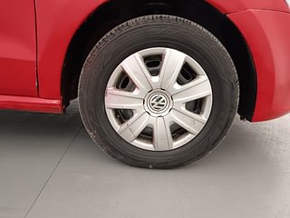 Used 2011 Volkswagen Polo [2010-2014] Trendline 1.2L (P) Petrol Manual tyres RIGHT FRONT TYRE RIM VIEW