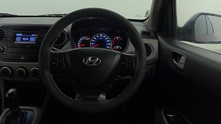 Used 2015 Hyundai Grand i10 [2013-2017] Asta AT 1.2 Kappa VTVT Petrol Automatic interior STEERING VIEW