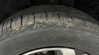 Used 2021 Tata Nexon XZA Plus AMT S Petrol Automatic tyres LEFT FRONT TYRE TREAD VIEW