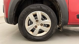 Used 2015 Renault Kwid [2015-2019] RXT Petrol Manual tyres LEFT FRONT TYRE RIM VIEW