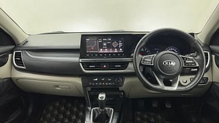 Used 2019 Kia Seltos HTX G Petrol Manual interior DASHBOARD VIEW