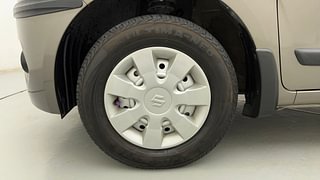 Used 2021 Maruti Suzuki Wagon R 1.0 [2019-2022] LXI CNG Petrol+cng Manual tyres LEFT FRONT TYRE RIM VIEW