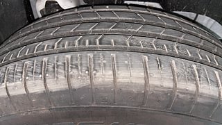 Used 2024 Mahindra XUV 300 1.2L W8(O) 6MT BS6 PH2 Petrol Manual tyres LEFT REAR TYRE TREAD VIEW