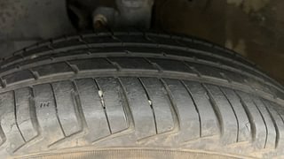 Used 2021 Maruti Suzuki Wagon R 1.0 [2019-2022] LXI CNG Petrol+cng Manual tyres LEFT FRONT TYRE TREAD VIEW