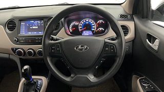 Used 2019 Hyundai Grand i10 [2017-2020] Sportz AT 1.2 Kappa VTVT Petrol Automatic interior STEERING VIEW