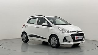 Used 2018 Hyundai Grand i10 [2017-2020] Sportz 1.2 Kappa VTVT CNG (Outside Fitted) Petrol+cng Manual exterior RIGHT FRONT CORNER VIEW