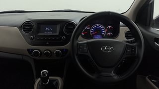 Used 2018 Hyundai Grand i10 [2017-2020] Sportz 1.2 Kappa VTVT CNG (Outside Fitted) Petrol+cng Manual interior STEERING VIEW