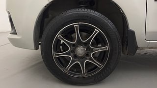 Used 2018 Maruti Suzuki Alto K10 [2014-2019] VXi (O) Petrol Manual tyres LEFT FRONT TYRE RIM VIEW