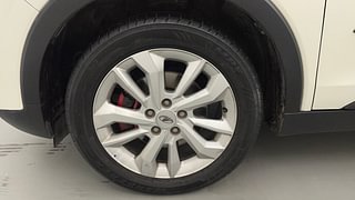 Used 2022 Mahindra XUV 300 W8 Petrol Petrol Manual tyres LEFT FRONT TYRE RIM VIEW