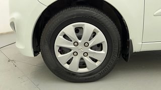 Used 2012 Hyundai i10 [2010-2016] Sportz 1.2 Petrol Petrol Manual tyres LEFT FRONT TYRE RIM VIEW