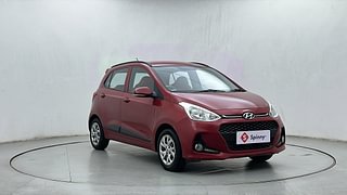 Used 2019 Hyundai Grand i10 [2017-2020] Sportz 1.2 Kappa VTVT Petrol Manual exterior RIGHT FRONT CORNER VIEW