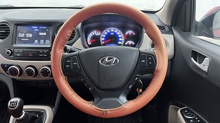 Used 2019 Hyundai Grand i10 [2017-2020] Sportz 1.2 Kappa VTVT Petrol Manual interior STEERING VIEW