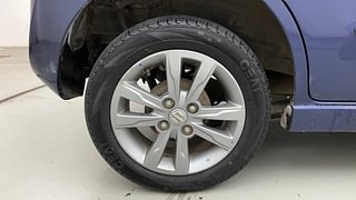 Used 2017 Maruti Suzuki Wagon R 1.0 VXI+ Petrol MT Petrol Manual tyres RIGHT REAR TYRE RIM VIEW