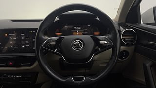 Used 2022 Skoda Slavia Style 1.0L TSI MT Petrol Manual interior STEERING VIEW