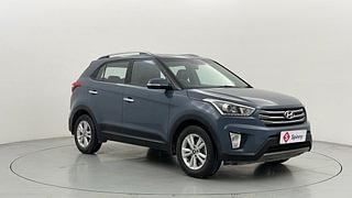 Used 2016 Hyundai Creta [2015-2018] 1.6 SX Plus Petrol Petrol Manual exterior RIGHT FRONT CORNER VIEW