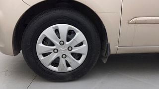 Used 2011 Hyundai i10 [2010-2016] Sportz 1.2 Petrol Petrol Manual tyres LEFT FRONT TYRE RIM VIEW