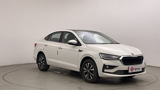 Used 2022 Skoda Slavia Style 1.0L TSI MT Petrol Manual exterior RIGHT FRONT CORNER VIEW